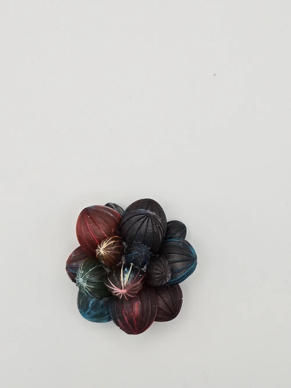 Multicolor Resin Succulent Accent - Home Accents Faux Florals